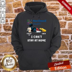 Alternative view of Mickey Mouse Northwell Health Covid 19 2020 I Can Stay At Home Shirt