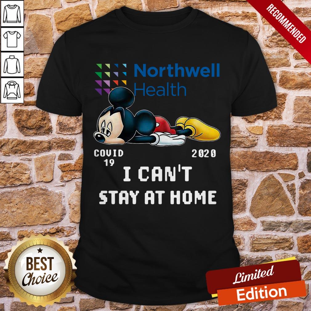 Mickey Mouse Northwell Health Covid 19 2020 I Can Stay At Home Shirt
