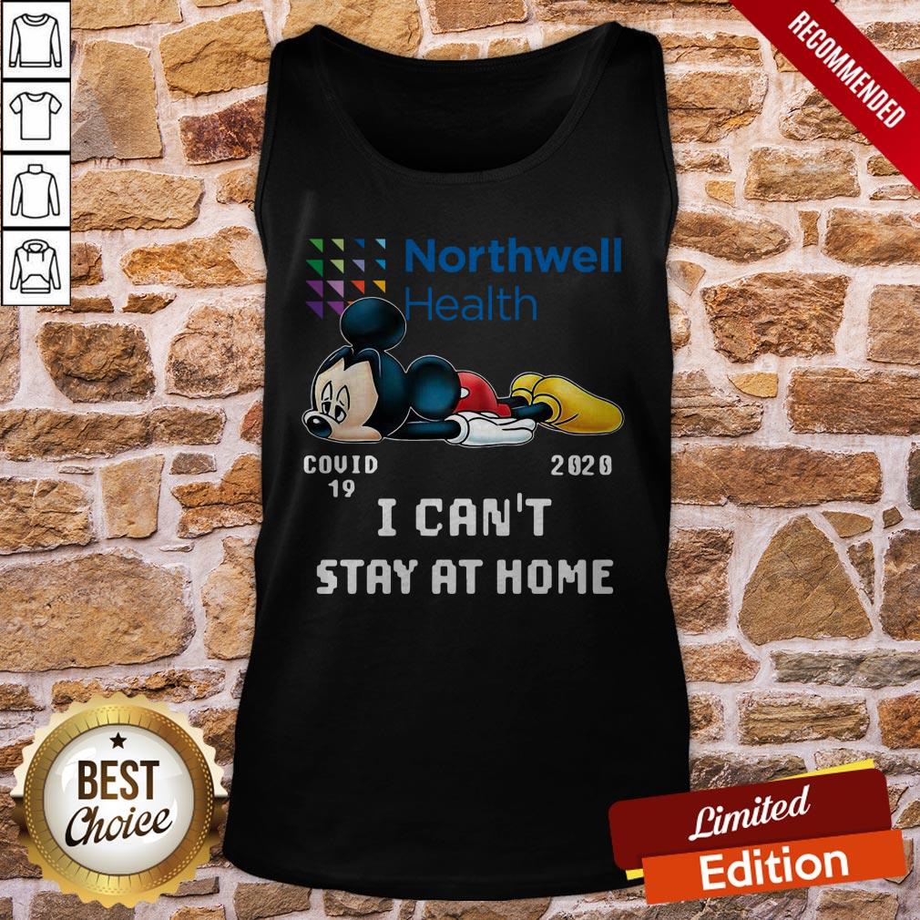 Mickey Mouse Northwell Health Covid 19 2020 I Can Stay At Home Shirt - Image 4