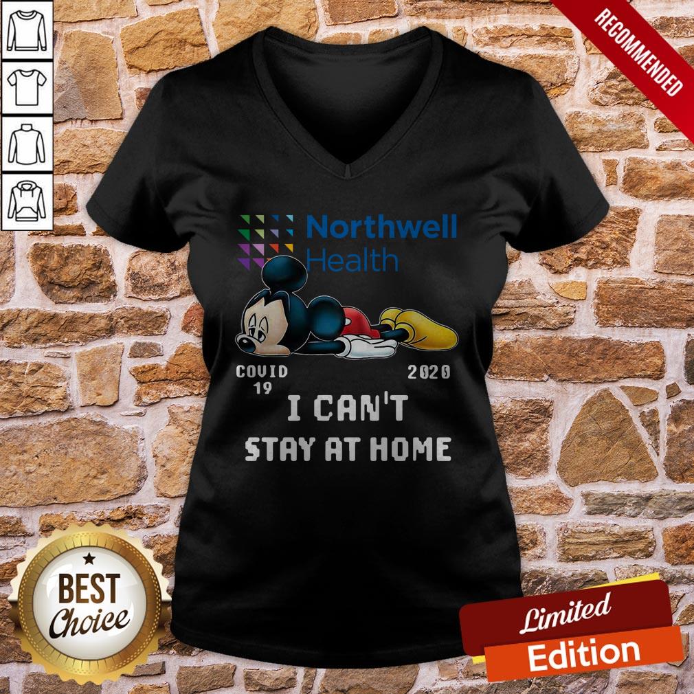 Mickey Mouse Northwell Health Covid 19 2020 I Can Stay At Home Shirt - Image 3