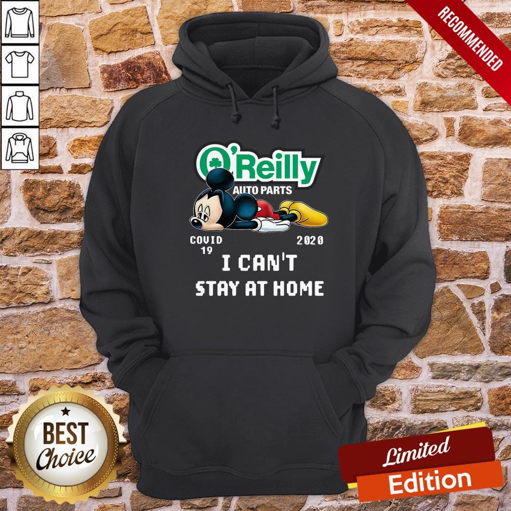 Mickey Mouse O’reilly Auto Parts Covid 19 2020 I Can Stay At Home Shirt - Image 5