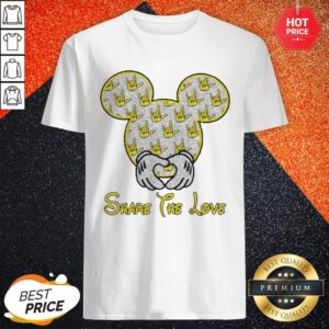 Mickey Mouse Share The Love Diamond Shirt