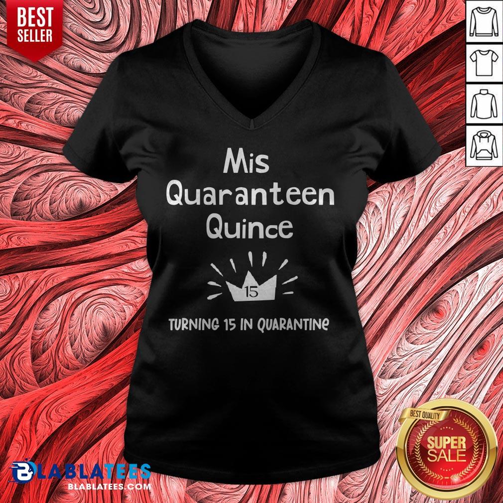 Mis Quince 15 Quaranteen Birthday Teenager Quinceanera Shirt - Image 4