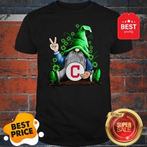 MLB Gnomes Lucky Hug Cleveland Indians Baseball Shirt