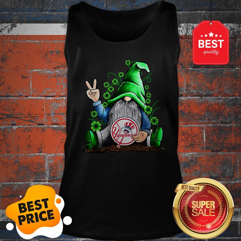 MLB Gnomes Lucky Hug New York Yankees Baseball Shirt - Image 3