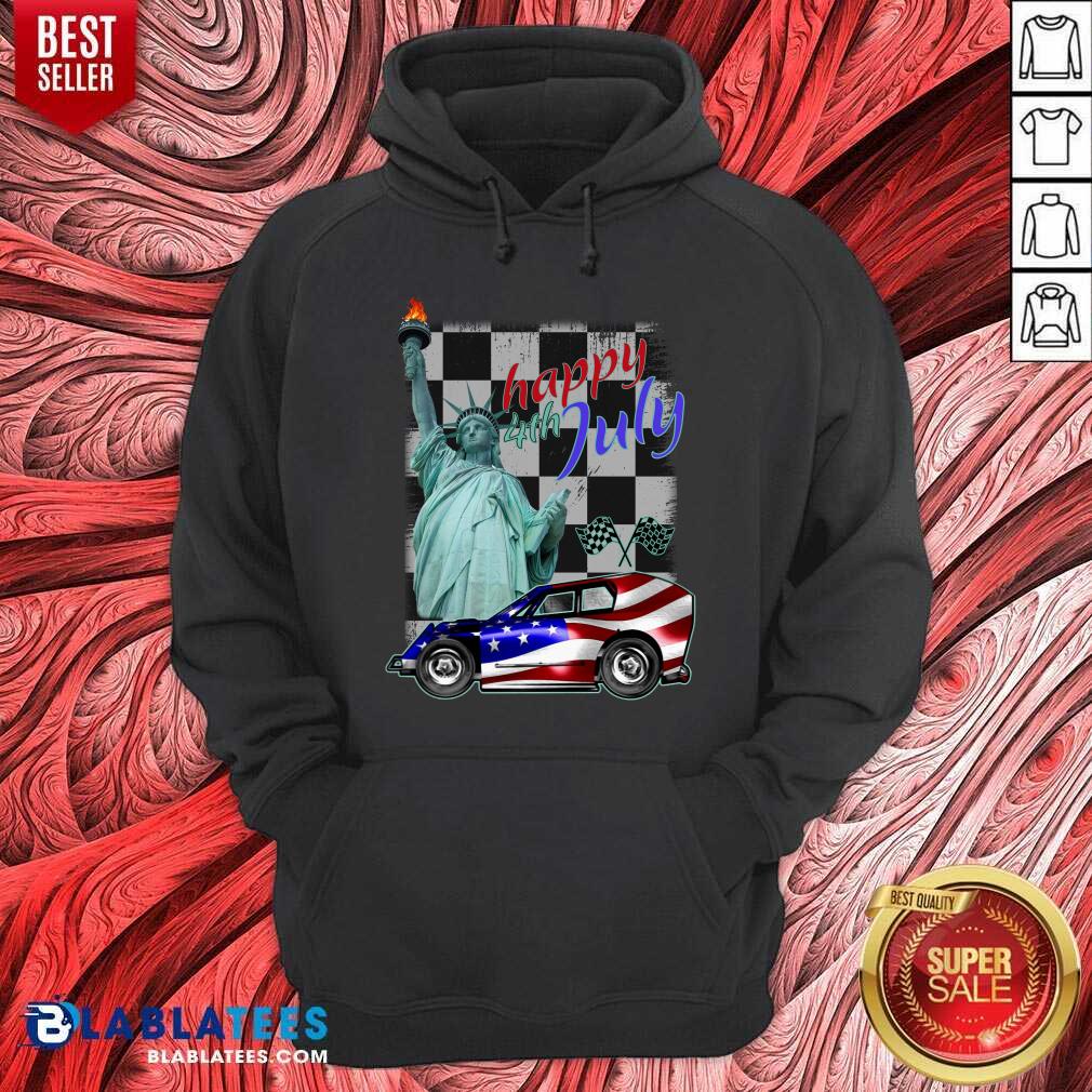 Modlite Car Liberty Happy 4th Of July Shirt - Image 5