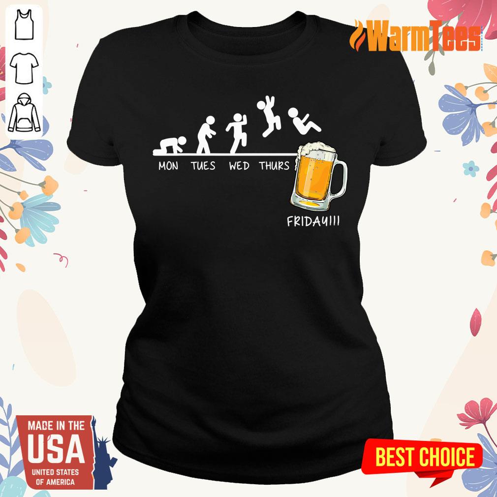 Monday Tuesday Friday Beer Shirt - Image 2
