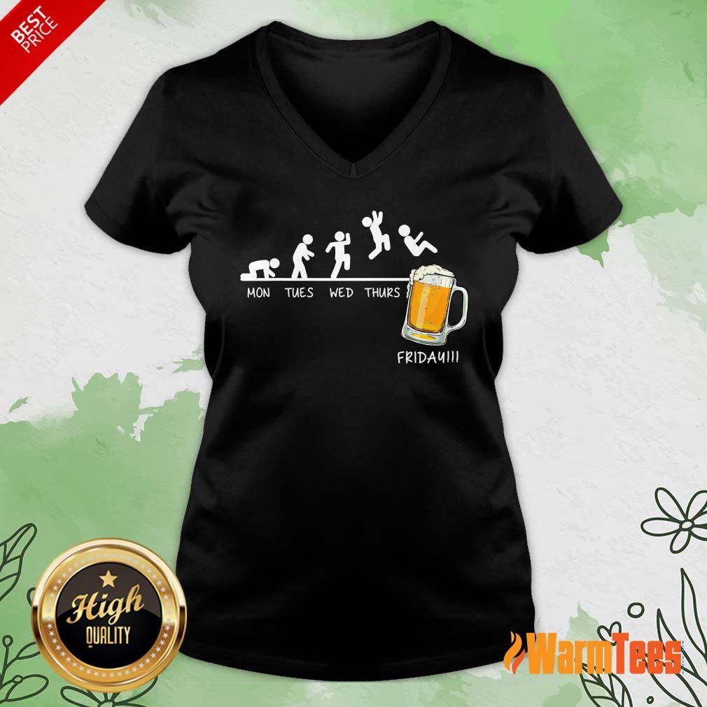 Monday Tuesday Friday Beer Shirt - Image 4
