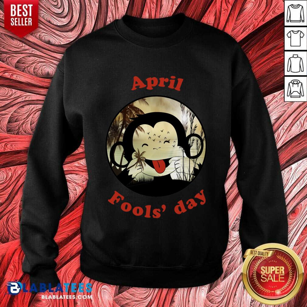 Monkey April Fool's And Yes Its My Birthday Shirt - Image 5