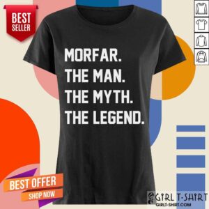 Alternative view of Morfar The Man The Myth The Legend Shirt