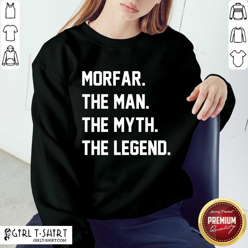 Morfar The Man The Myth The Legend Shirt - Image 4