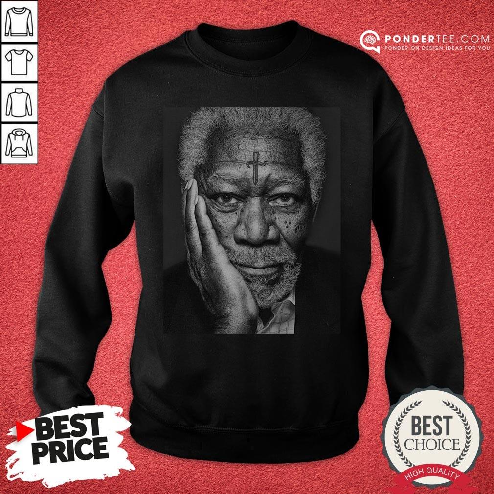 Morgan Freeman Photographed Shirt - Image 4