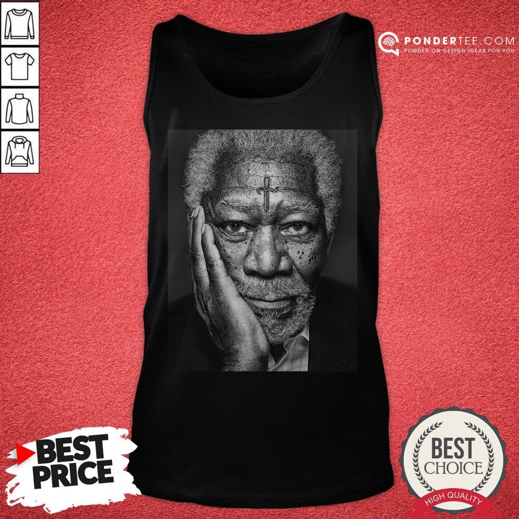 Morgan Freeman Photographed Shirt - Image 2