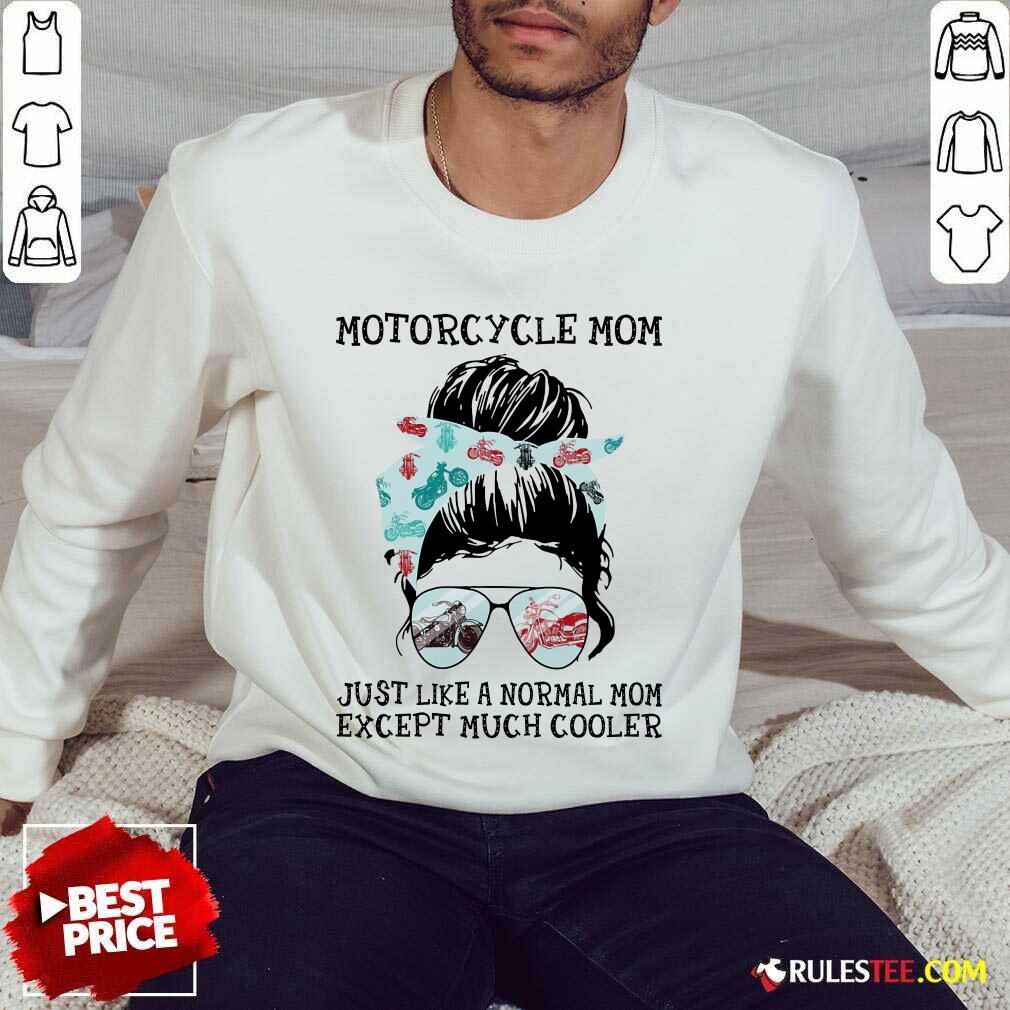 Motorcycle Bun Mom Shirt - Image 5