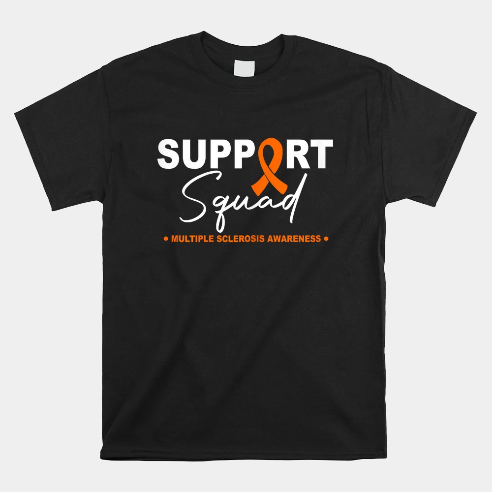 Ms Warrior Ms Support Squad Multiple Sclerosis Awareness Shirt - Image 5