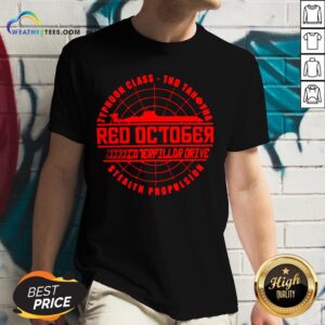 Alternative view of Much The Hunt For Red October Movie Themed Retro Hunt Shirt