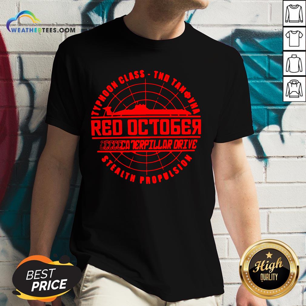 Much The Hunt For Red October Movie Themed Retro Hunt Shirt - Image 2