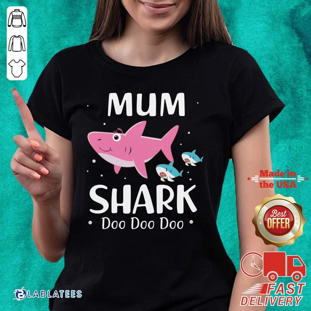 Mum Shark Doo Doo Doo Shirt - Image 4