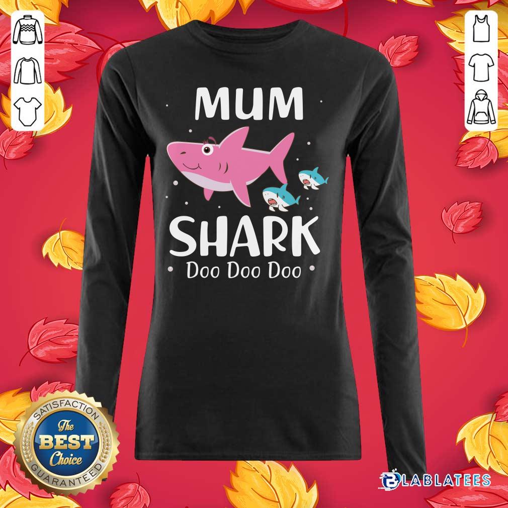 Mum Shark Doo Doo Doo Shirt - Image 3