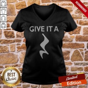Alternative view of Music Give It A Rest Funny Shirt