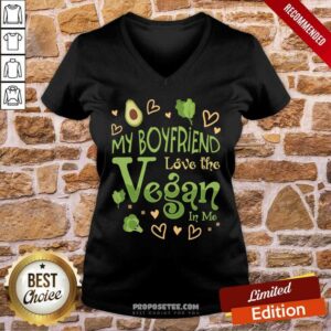 Alternative view of My Boyfriend Love The Vegan In Me Shirt