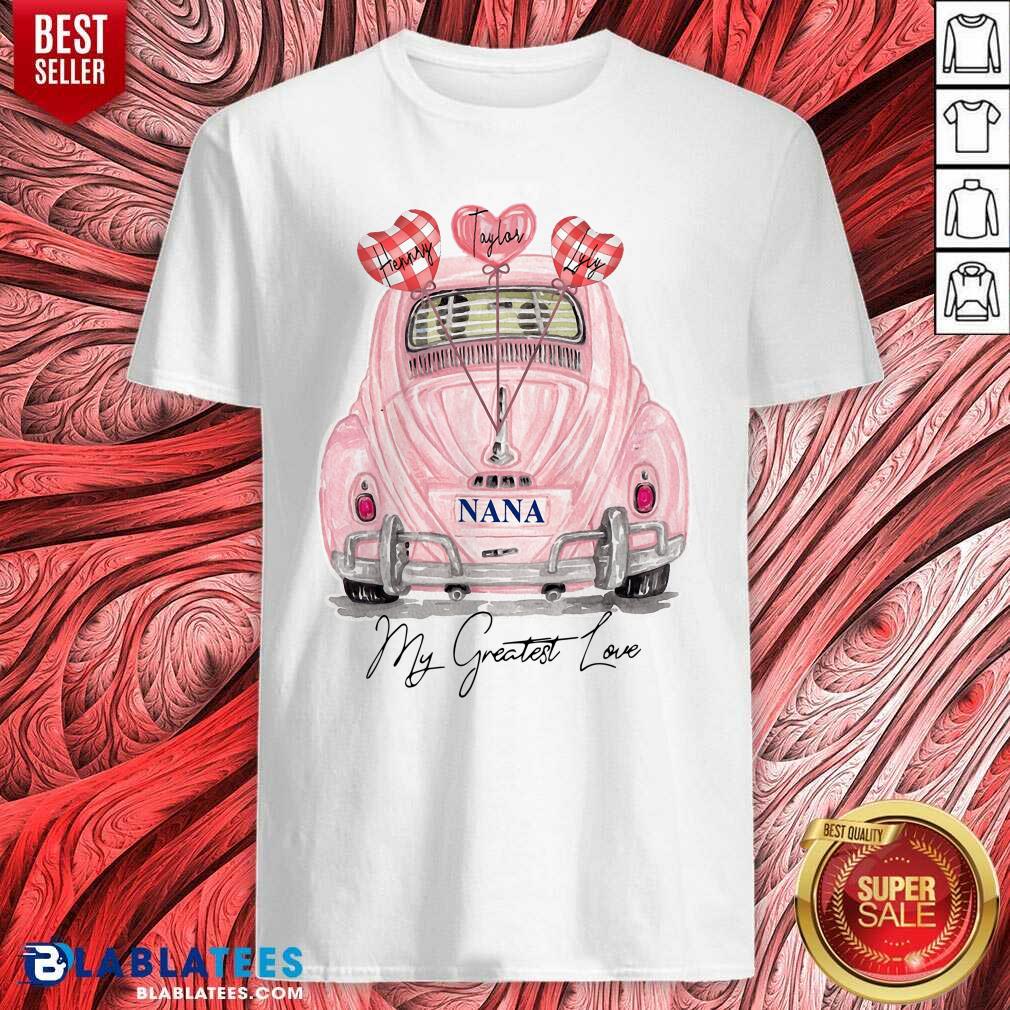 My Greatest Blessings Call Me Nana Mimi Grandma Gigi - Truck Grandkids Name Shirt