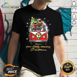 Alternative view of My Pug And Satan Claus Have A Pawsitively Amazing Christmas Shirt