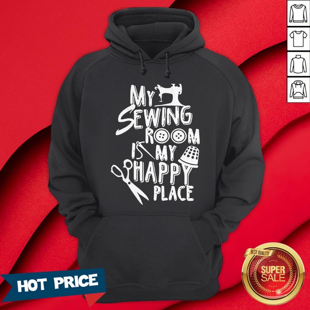My Sewing Room My Happy Place Shirt - Image 5