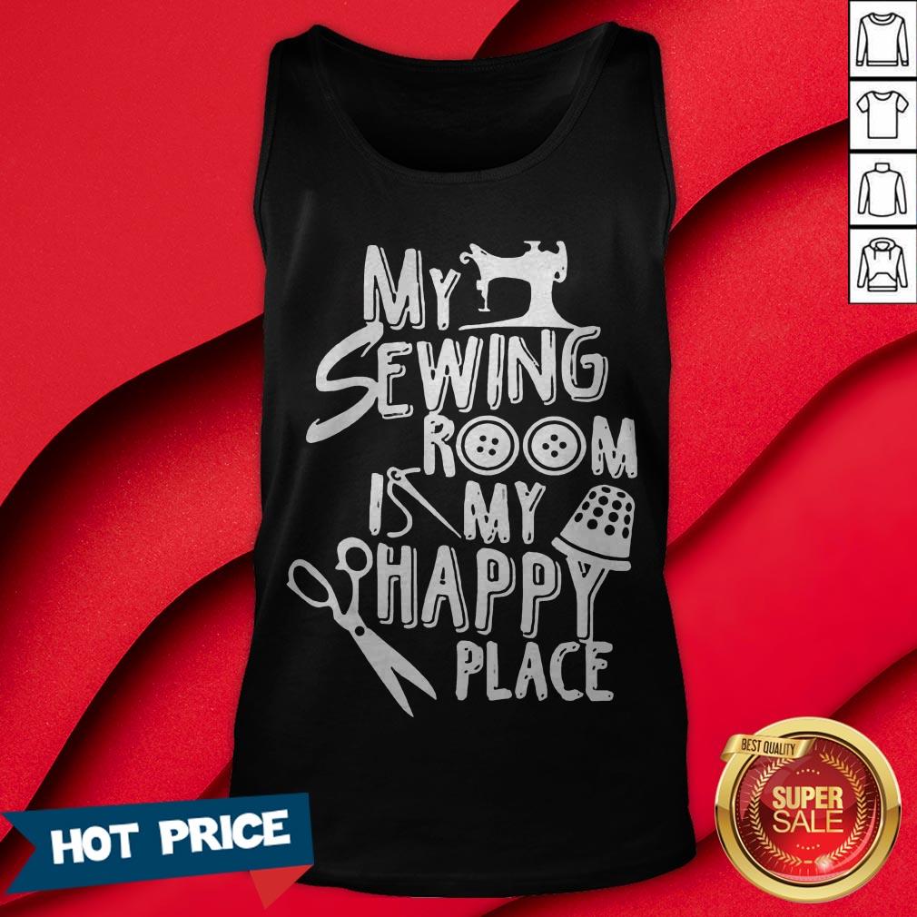 My Sewing Room My Happy Place Shirt - Image 2