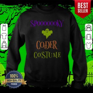 Alternative view of My Spooky Coder Costume Humor Halloween Day Shirt