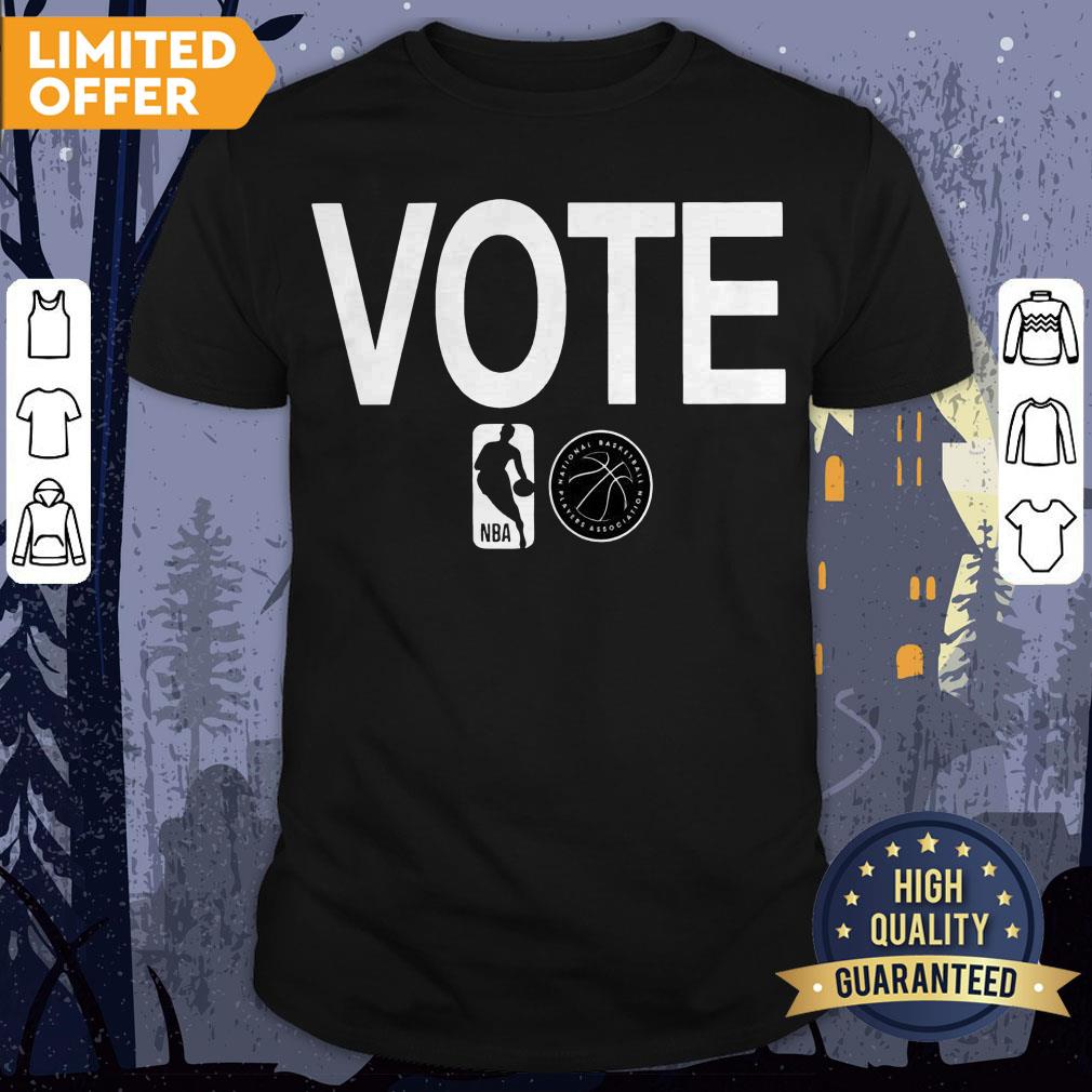 NBA Vote National Basketball Players Association Shirts