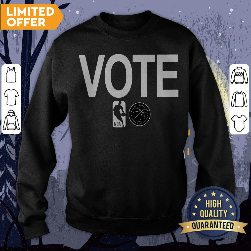 NBA Vote National Basketball Players Association Shirts - Image 4