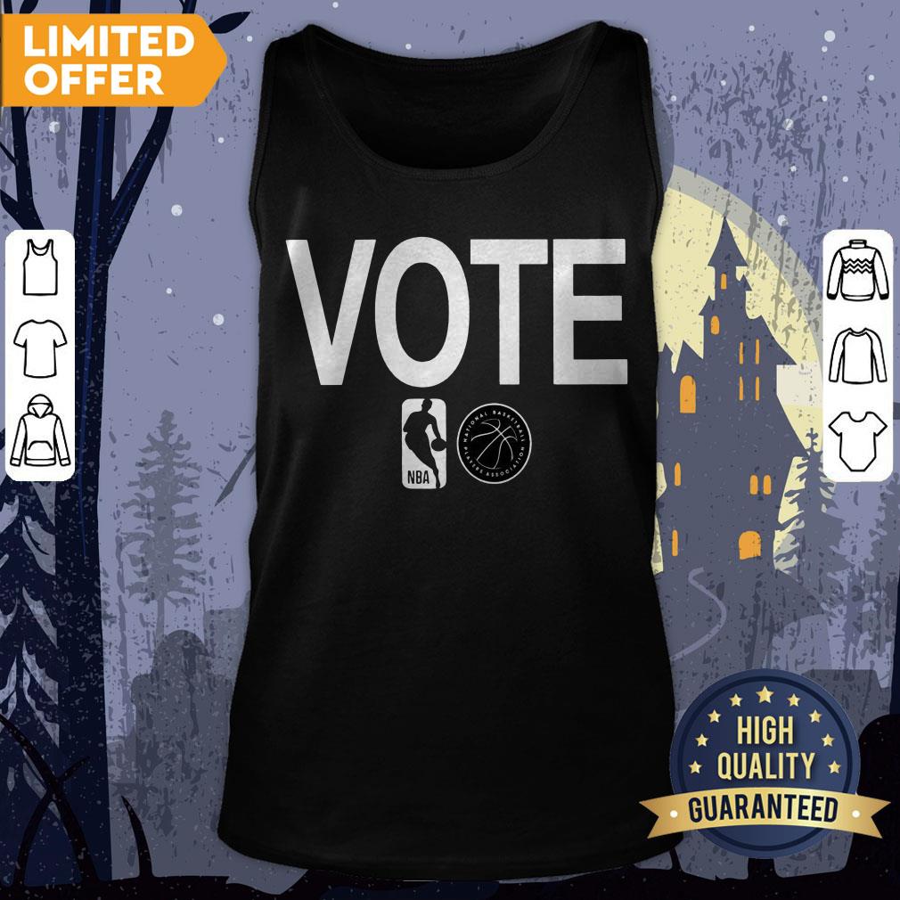 NBA Vote National Basketball Players Association Shirts - Image 2