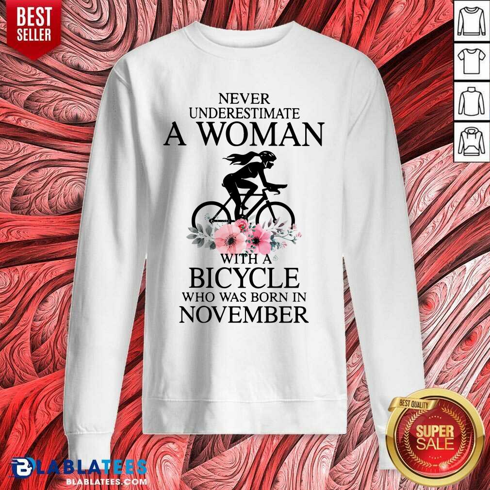 Never Underestimate A Woman With A Bicycle Shirt - Image 4