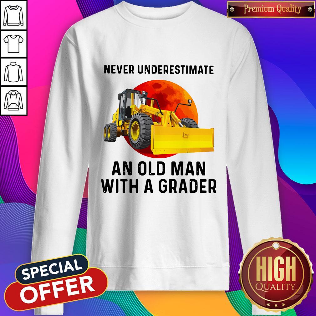 Never Underestimate An Old Man With A Grader Shirt - Image 5