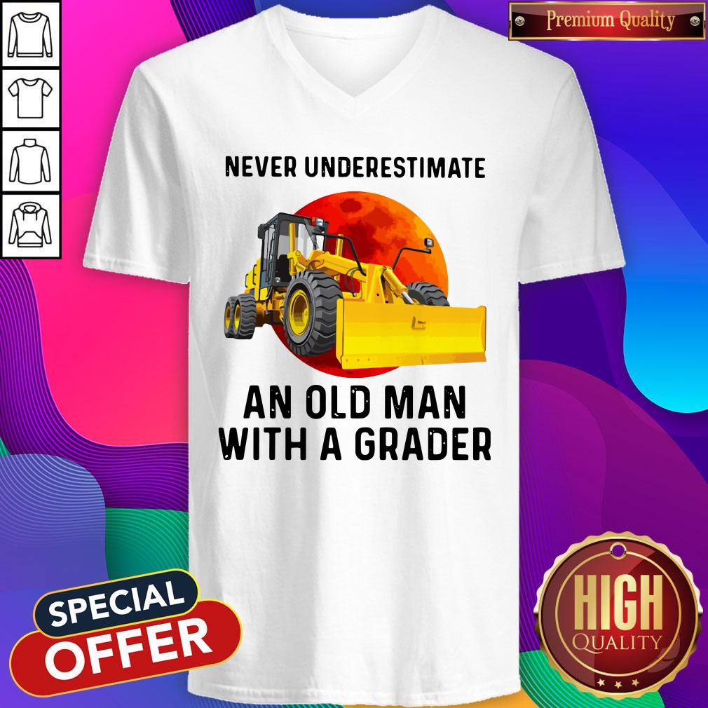 Never Underestimate An Old Man With A Grader Shirt - Image 4