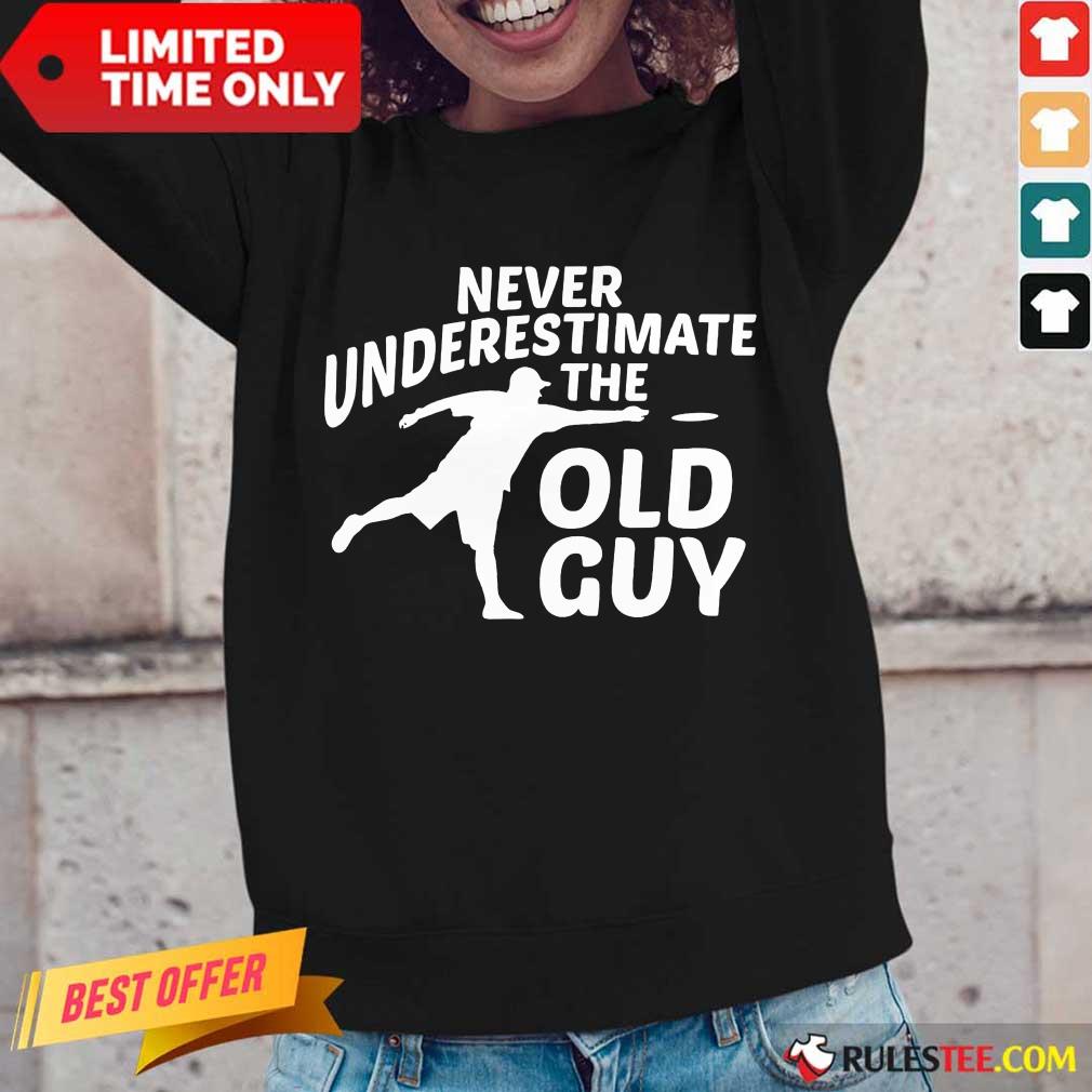 Never Underestimate The Old Guy Shirt - Image 2