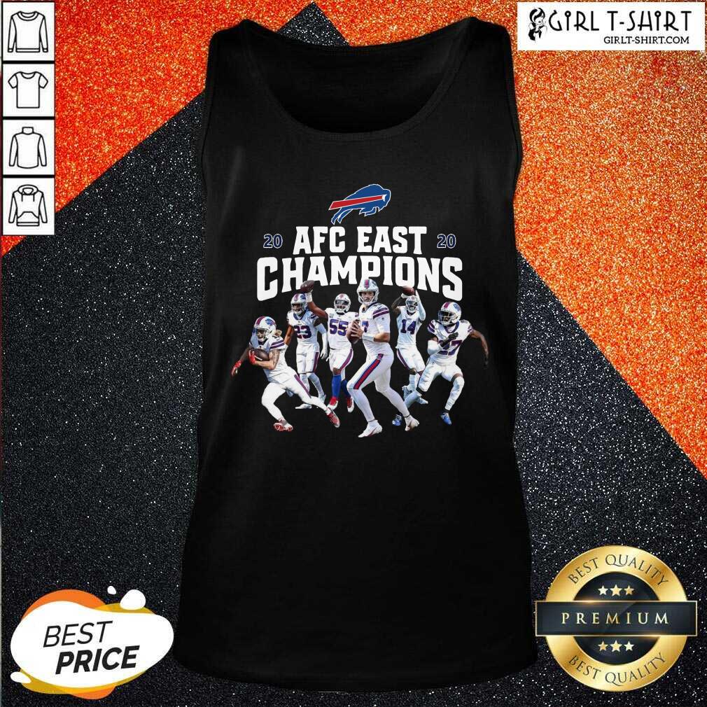 New Buffalo Bills Players 2020 AFC East Champions Shirt - Image 3