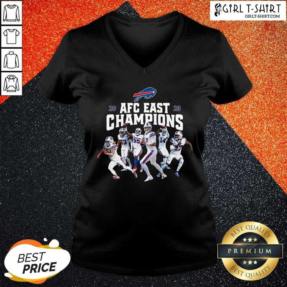 New Buffalo Bills Players 2020 AFC East Champions Shirt - Image 2