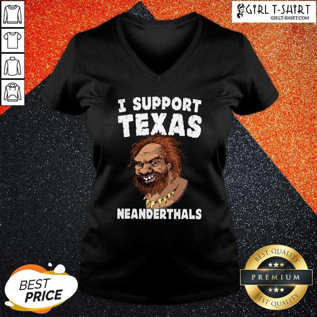 New I Support Texas Neanderthal 2021 Shirt - Image 2