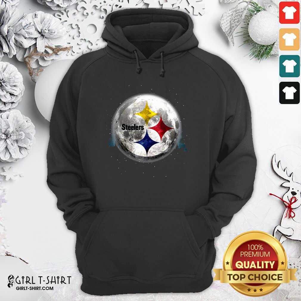New Pittsburgh Steelers Moon Christmas Shirt - Image 2