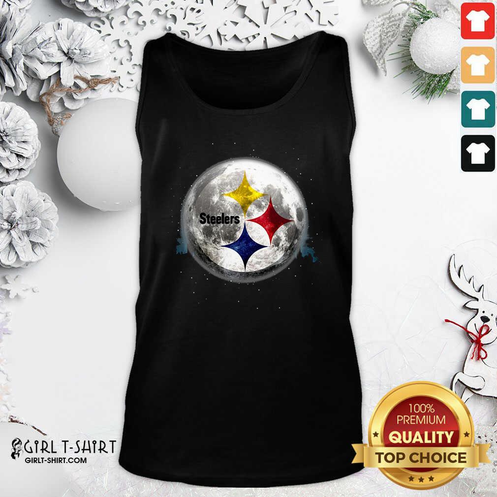 New Pittsburgh Steelers Moon Christmas Shirt - Image 4