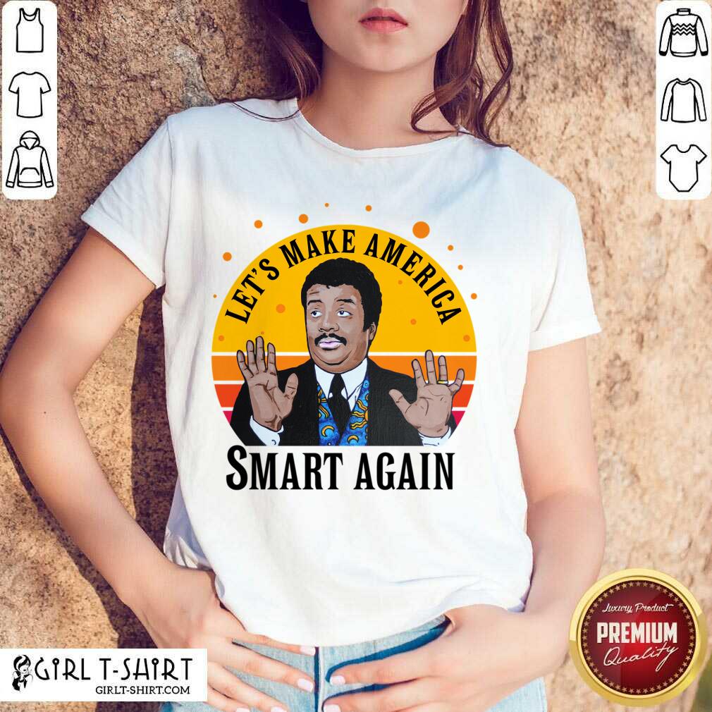 New Tyson Lets Make America Smart Again Vintage Shirt