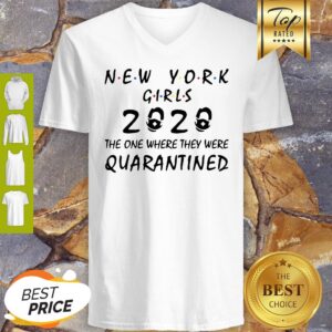 Alternative view of New York Girls 2020 The One Where They Were Quarantined Covid-19 Shirt