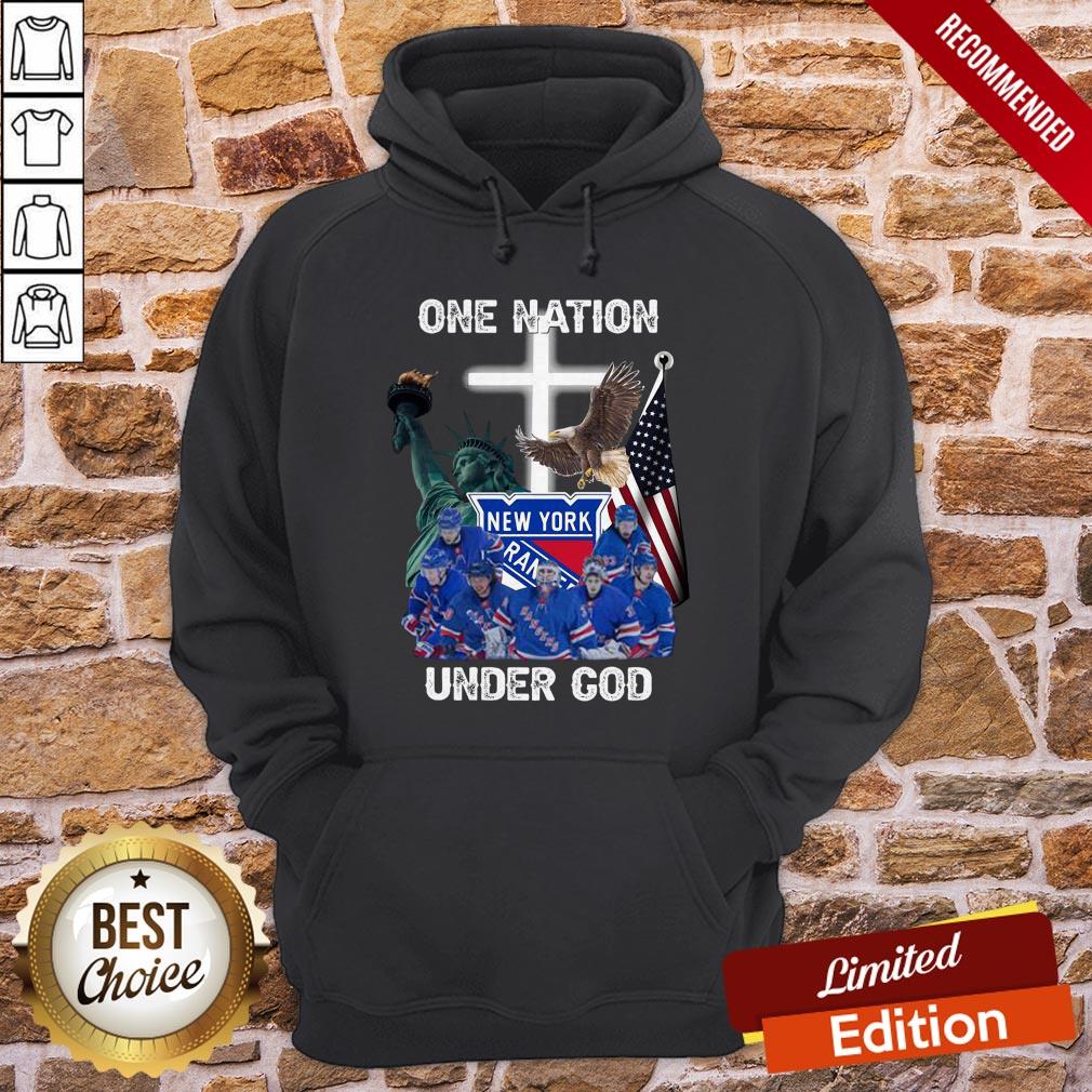 New York Rangers One Nation Under God Shirt - Image 5