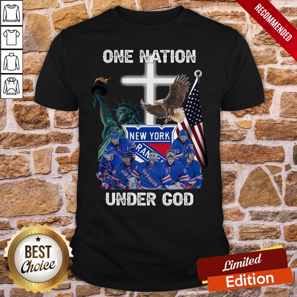 New York Rangers One Nation Under God Shirt