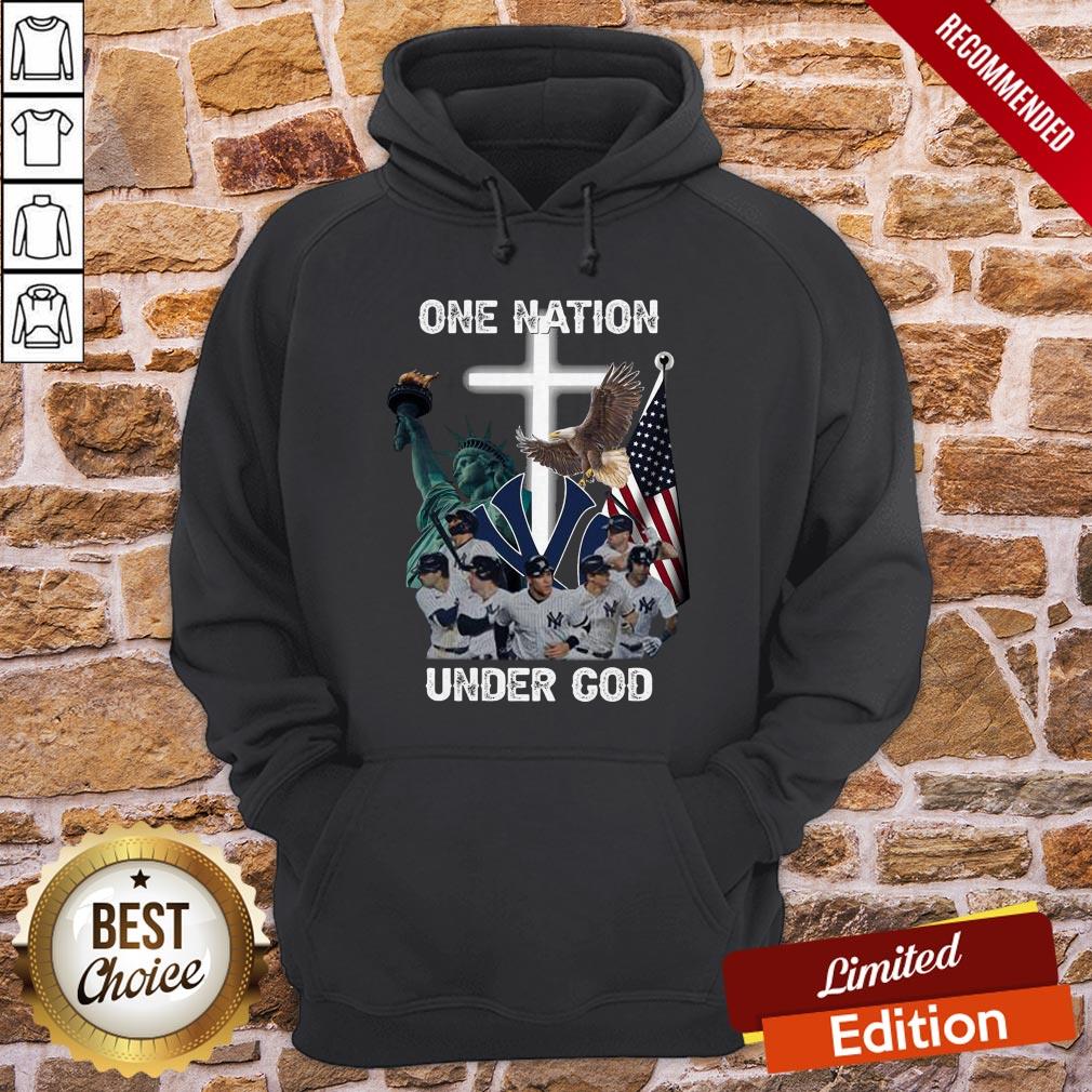 New York Yankees One Nation Under God Shirt - Image 5