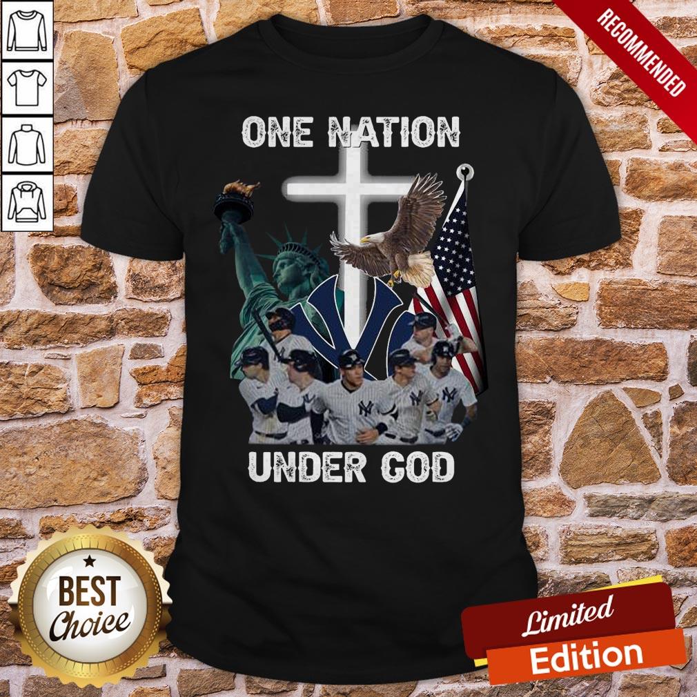 New York Yankees One Nation Under God Shirt