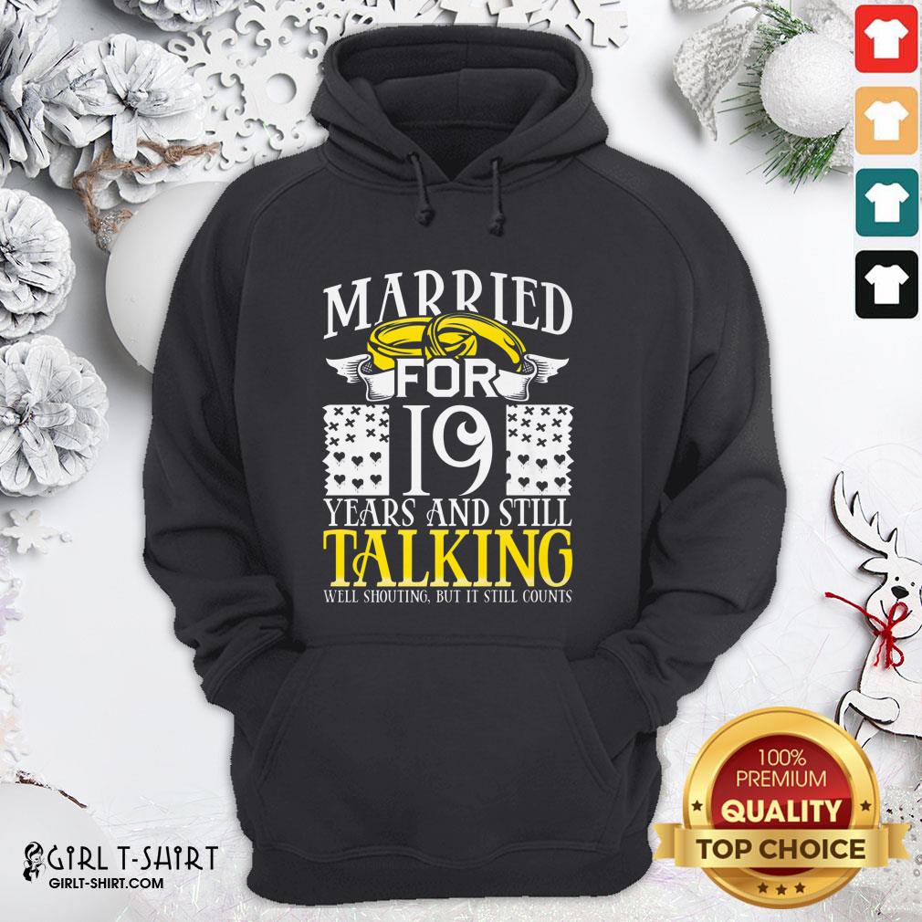 Nice 19th Wedding Anniversary For Wife Her Marriage Shirt - Image 2