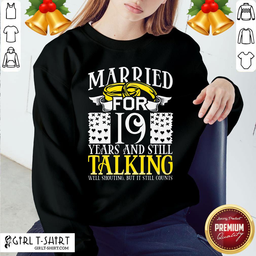Nice 19th Wedding Anniversary For Wife Her Marriage Shirt - Image 5